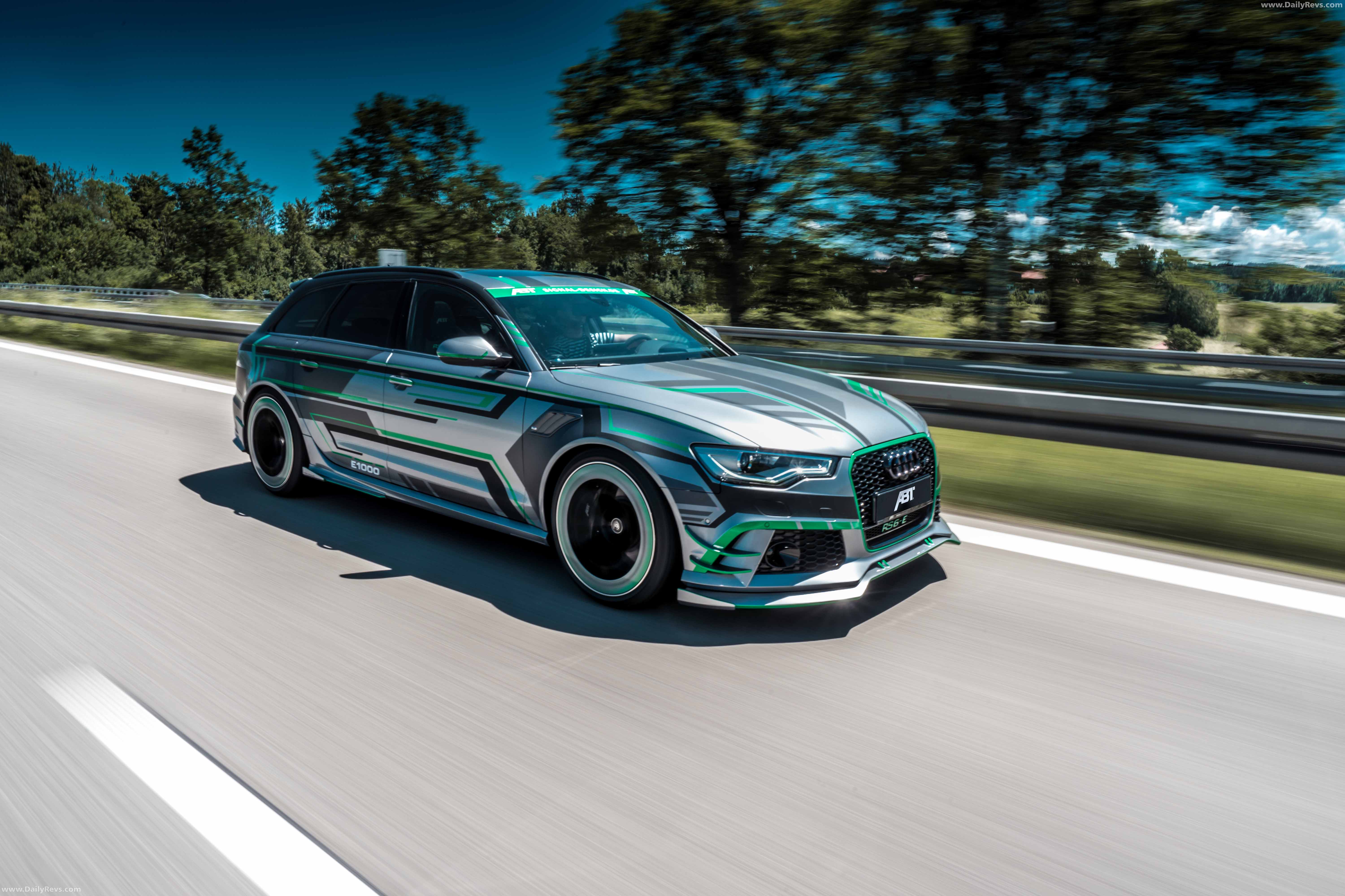 Image for 2018 ABT Audi RS6-E Concept - Exteriors, Interiors and Details