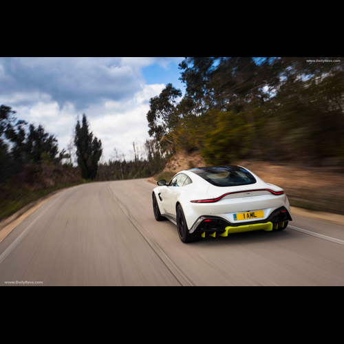 Image for 2019 Aston Martin Vantage Morning Frost White - Exteriors, Interiors and Details