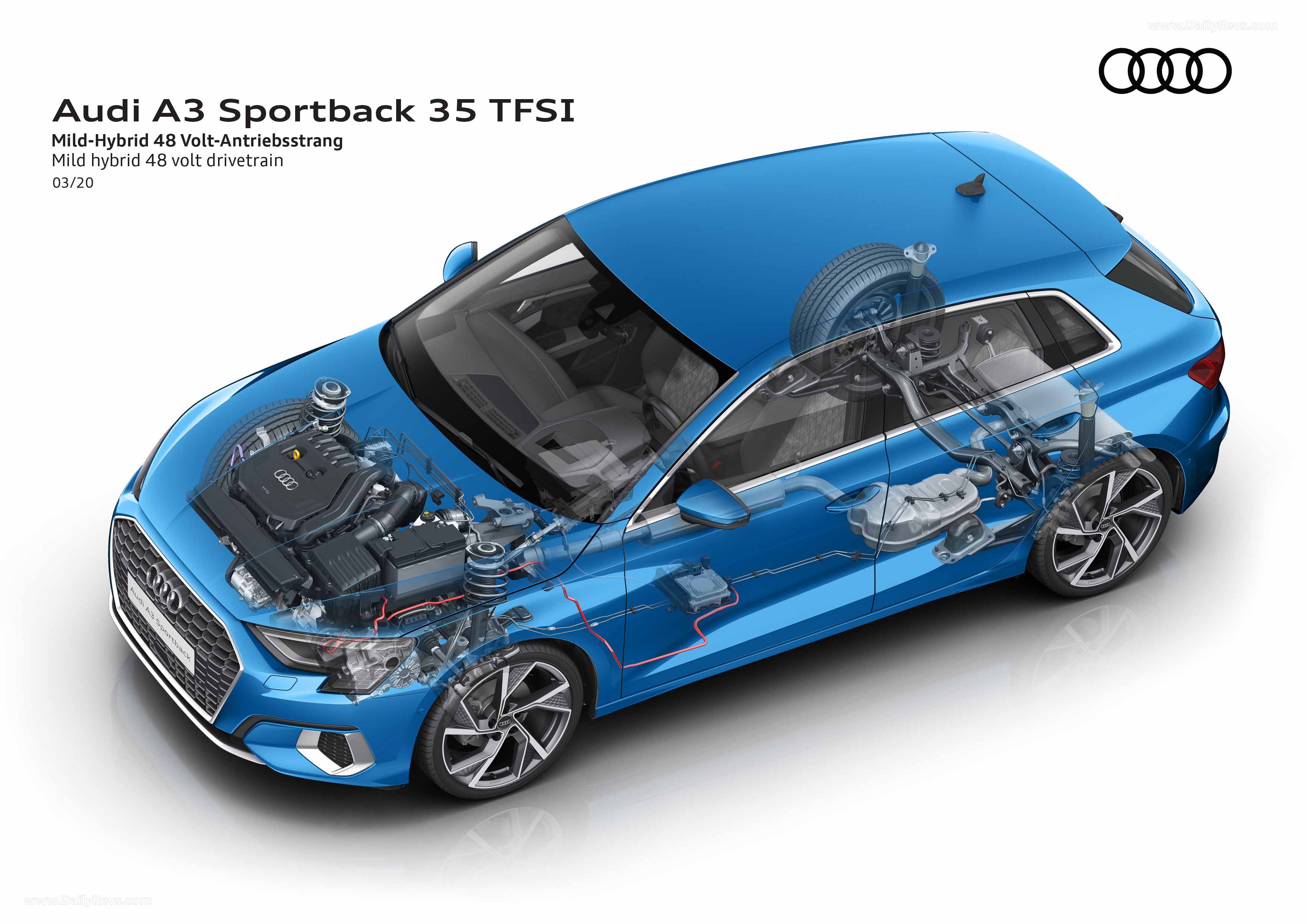 Image for 2021 Audi A3 Sportback - Exteriors, Interiors and Details