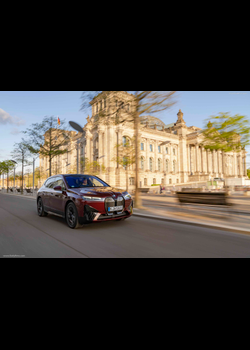 Image for 2022 BMW iX M60 Aventurin Red Metallic i20 - Exteriors, Interiors and Details