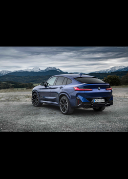 Image for 2022 BMW X4 M Marina Bay Blue Metallic G02 - Exteriors, Interiors and Details