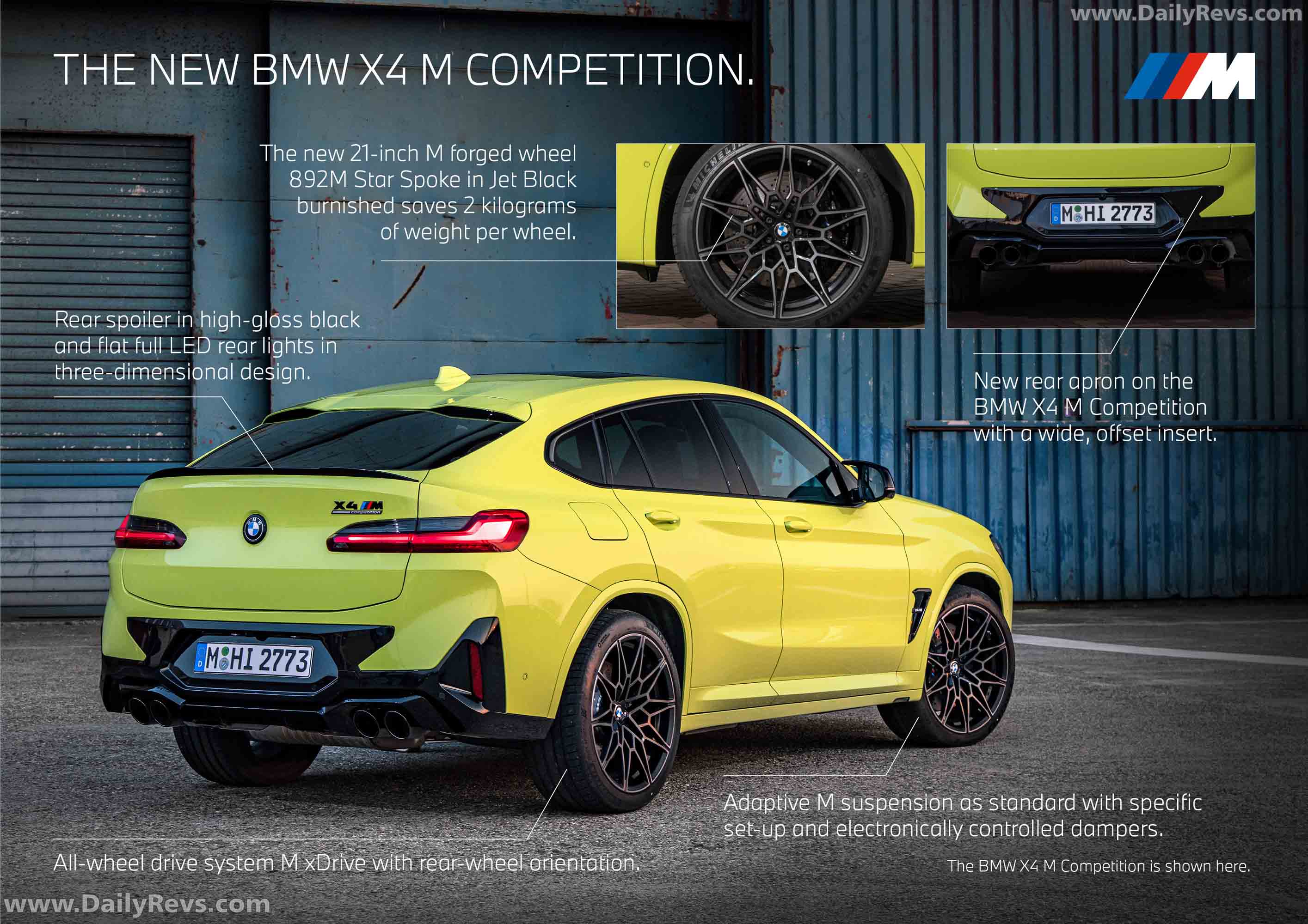 Image for 2022 BMW X4 M Competition G02 - Exteriors, Interiors and Details