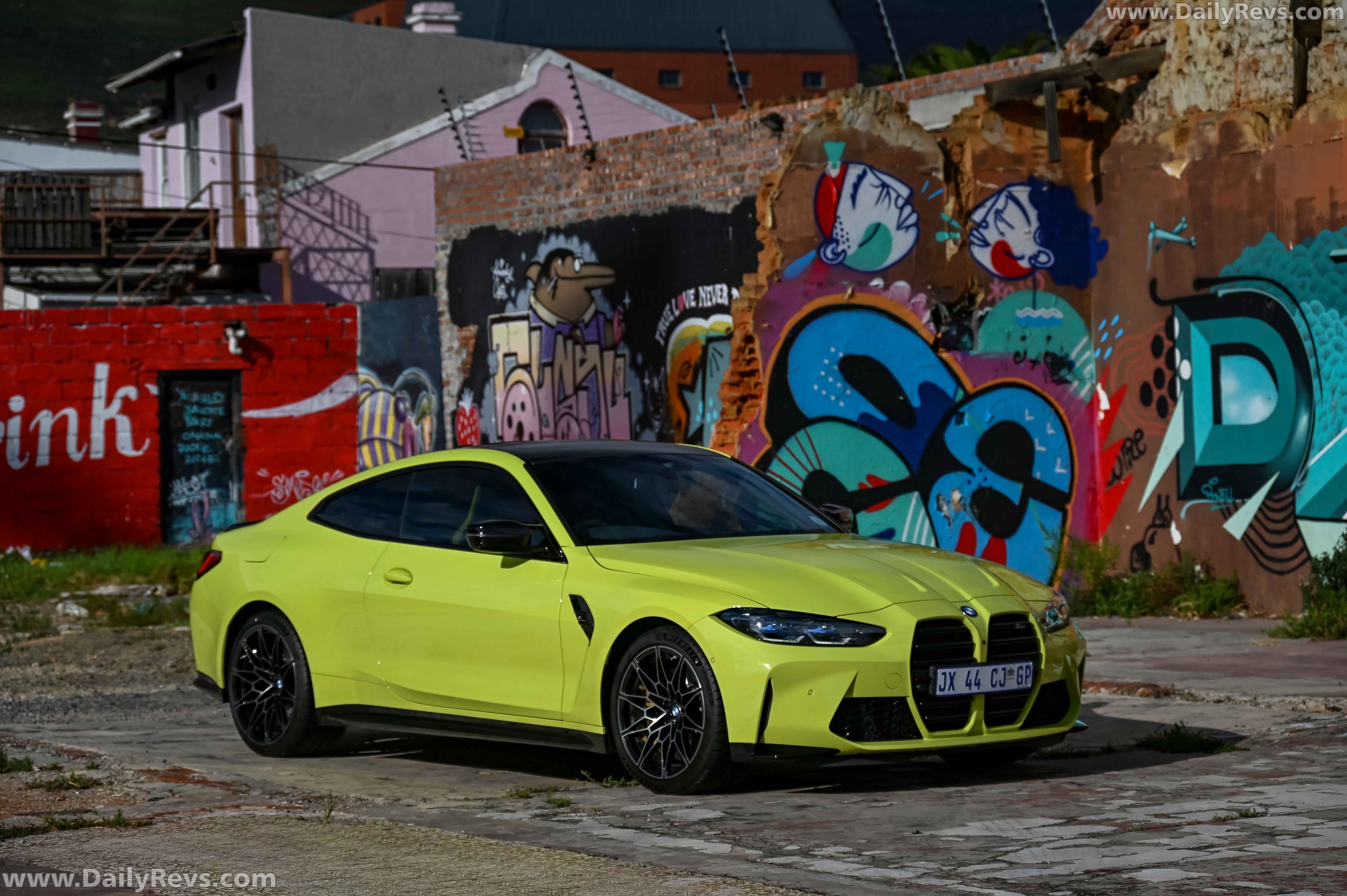 Image for 2021 BMW M4 Coupe Competition Sao Paulo Yellow G82 - Exteriors, Interiors and Details