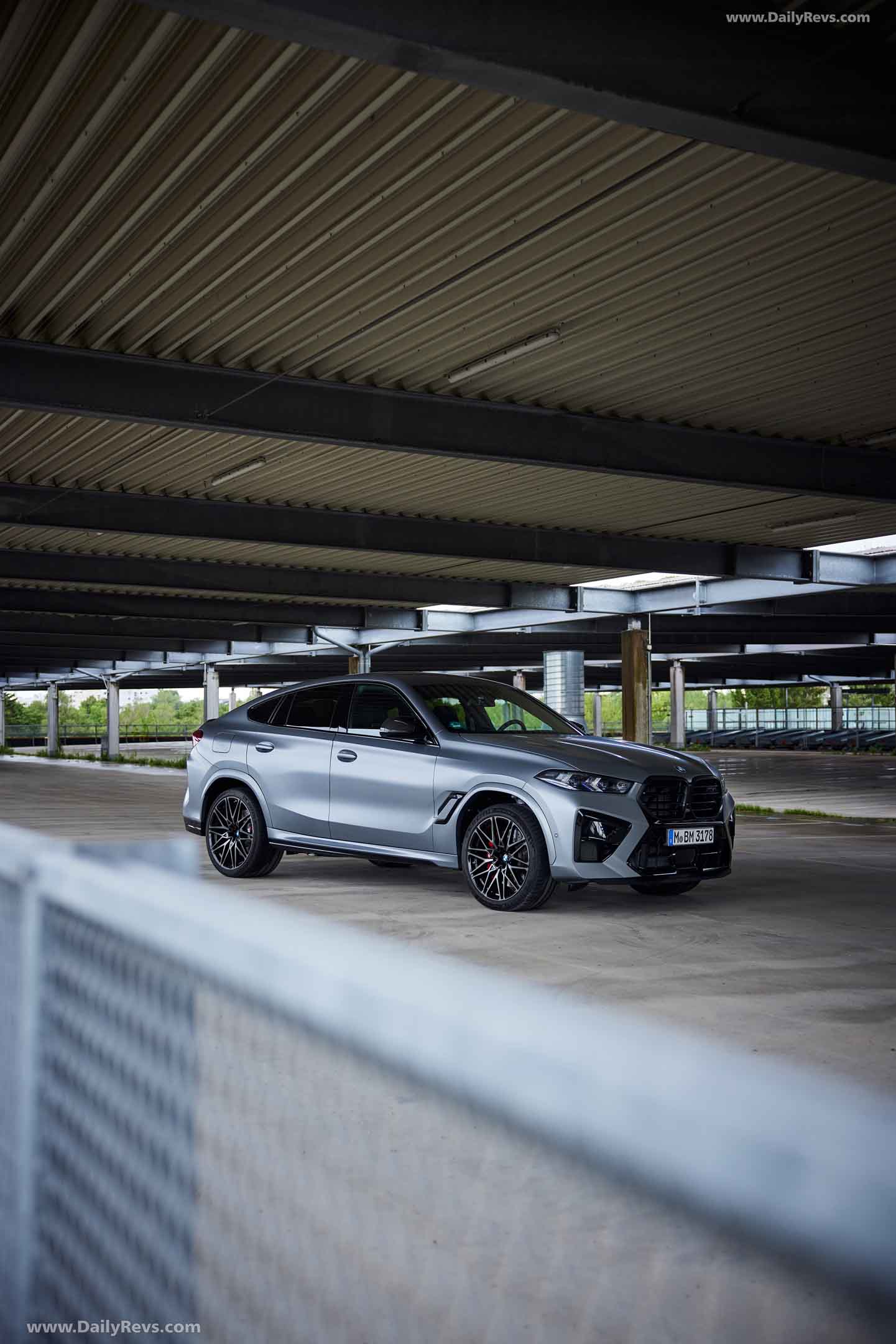 Image for 2024 BMW X6 M Competition Stratus Grey F96 - Exteriors, Interiors and Details