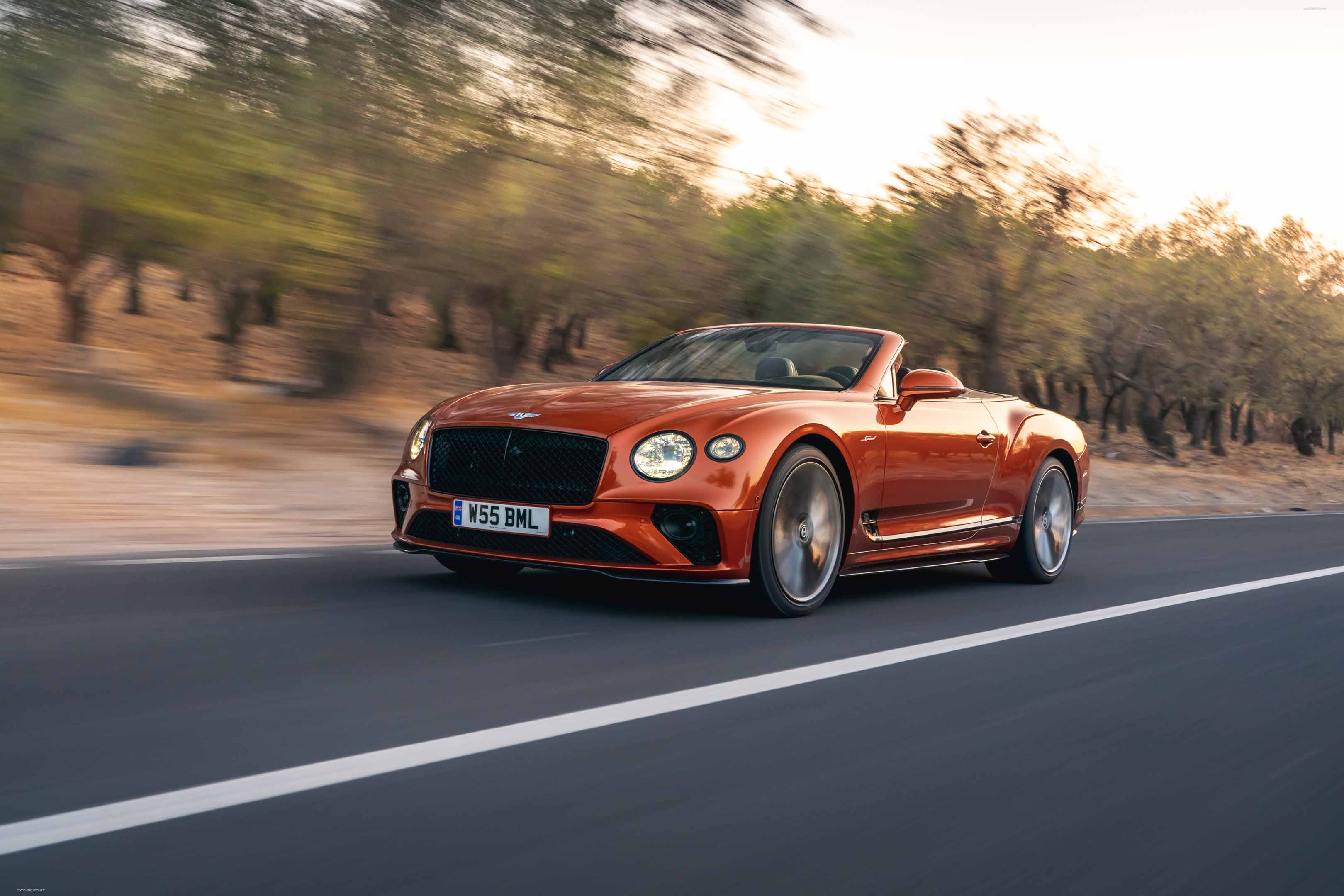 Image for 2022 Bentley Continental GT Speed Convertible Orange Flame - Exteriors, Interiors and Details