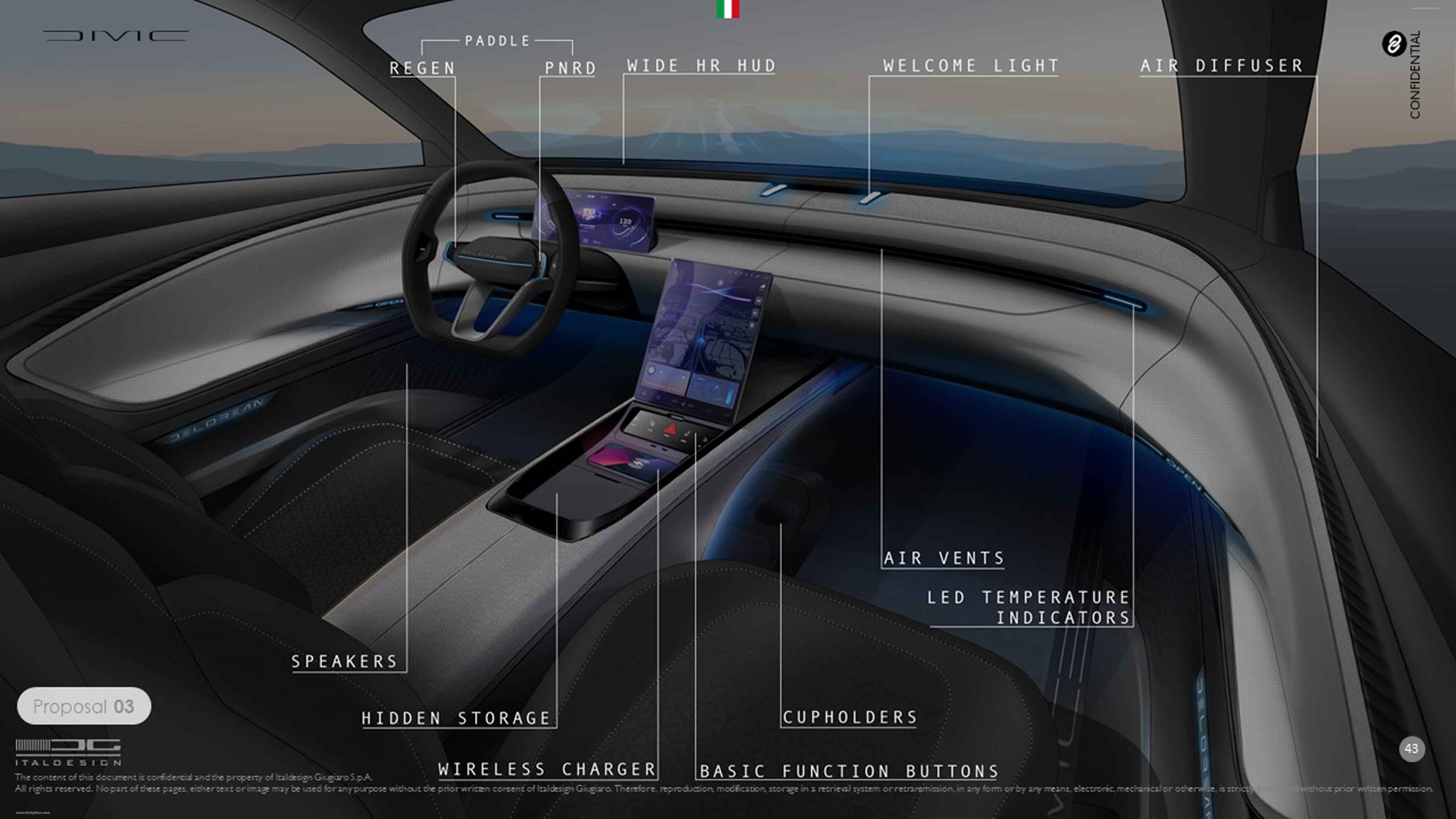 Image for 2023 Delorean Alpha 5 - Exteriors, Interiors and Details