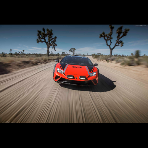 Image for 2024 Lamborghini Huracan Sterrato Arancio Xanto - Exteriors, Interiors and Details