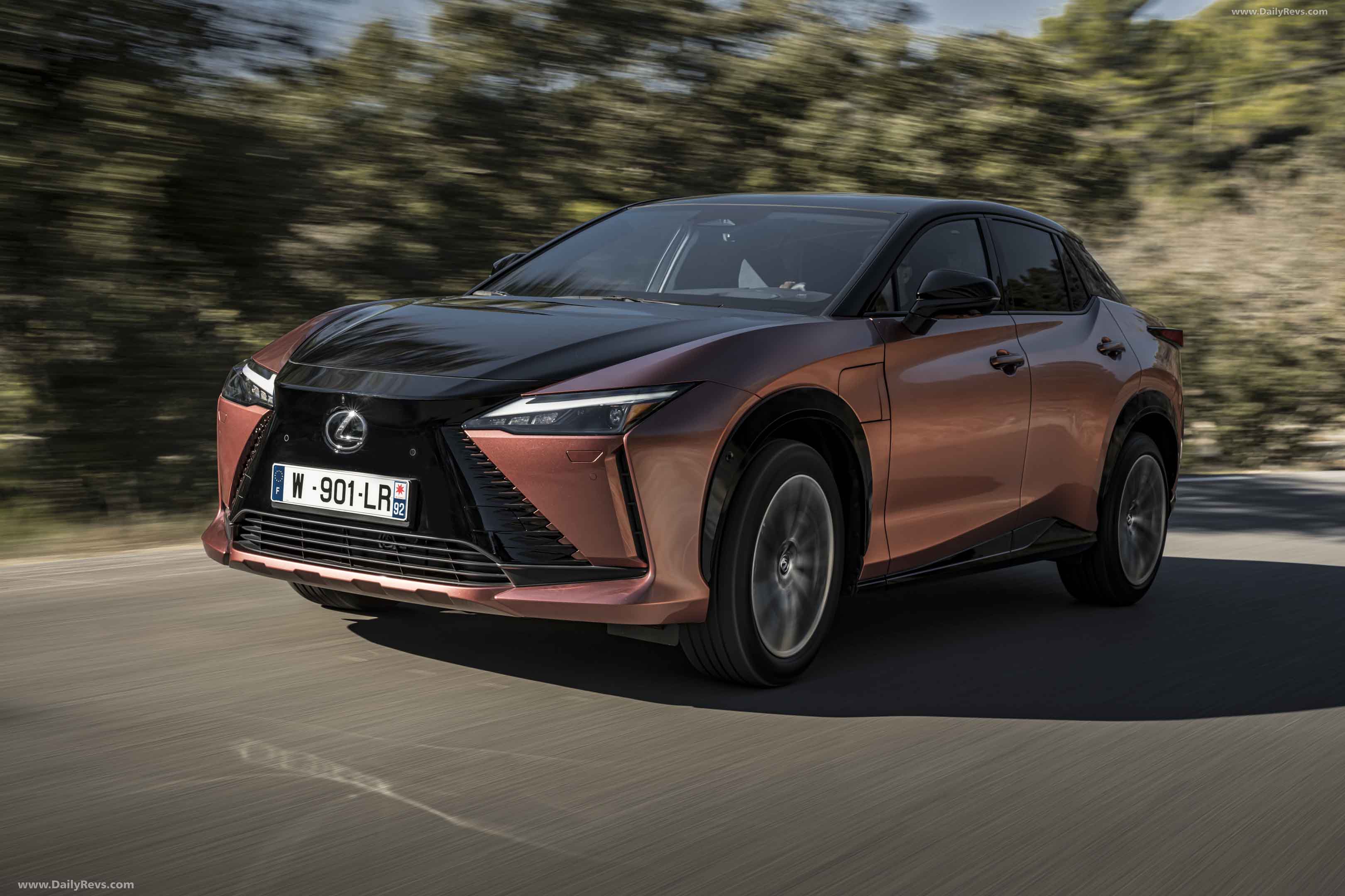 Image for 2023 Lexus RZ 450e Sonic Copper - Exteriors, Interiors and Details