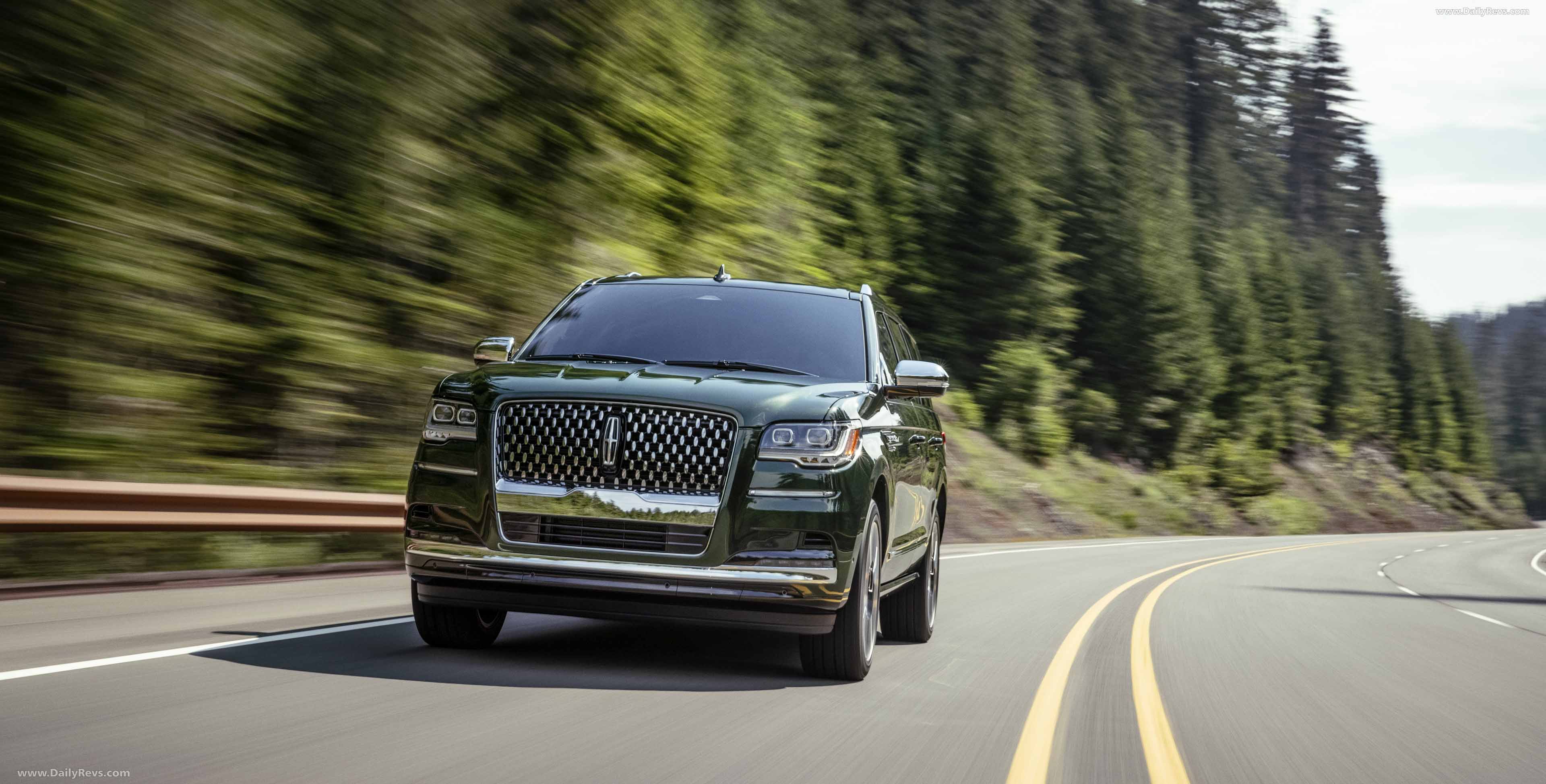 Image for 2022 Lincoln Navigator Black Label Manhattan Green - Exteriors, Interiors and Details