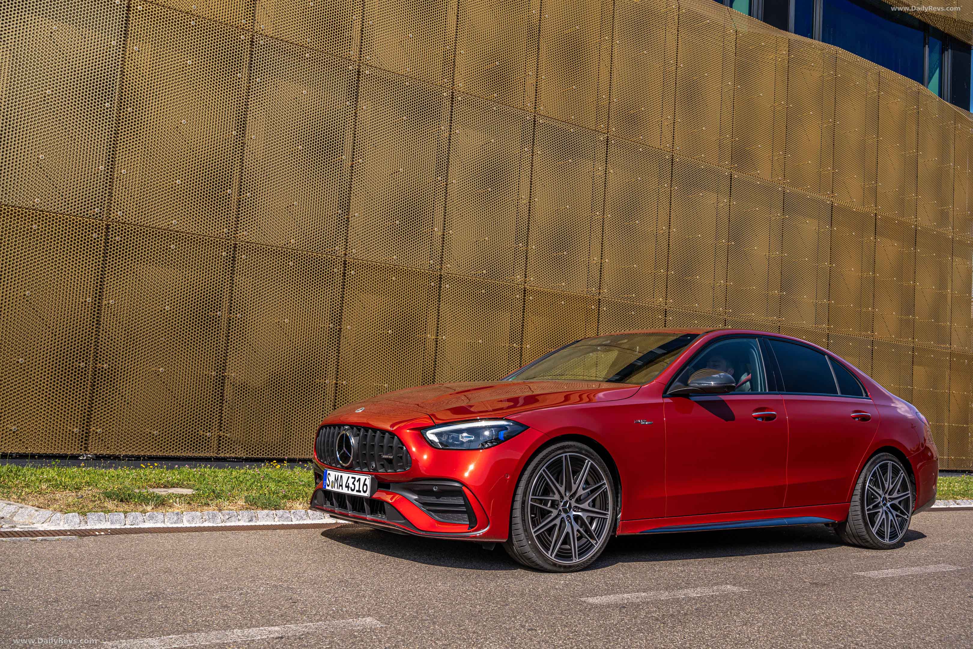 Picture of 2023 Mercedes-Benz C43 AMG Hyacinth Red