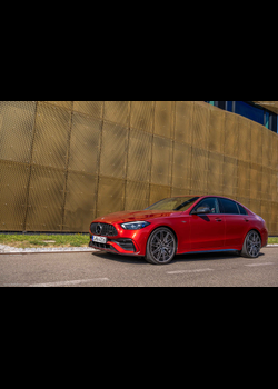 Image for 2023 Mercedes-Benz C43 AMG Hyacinth Red - Exteriors, Interiors and Details