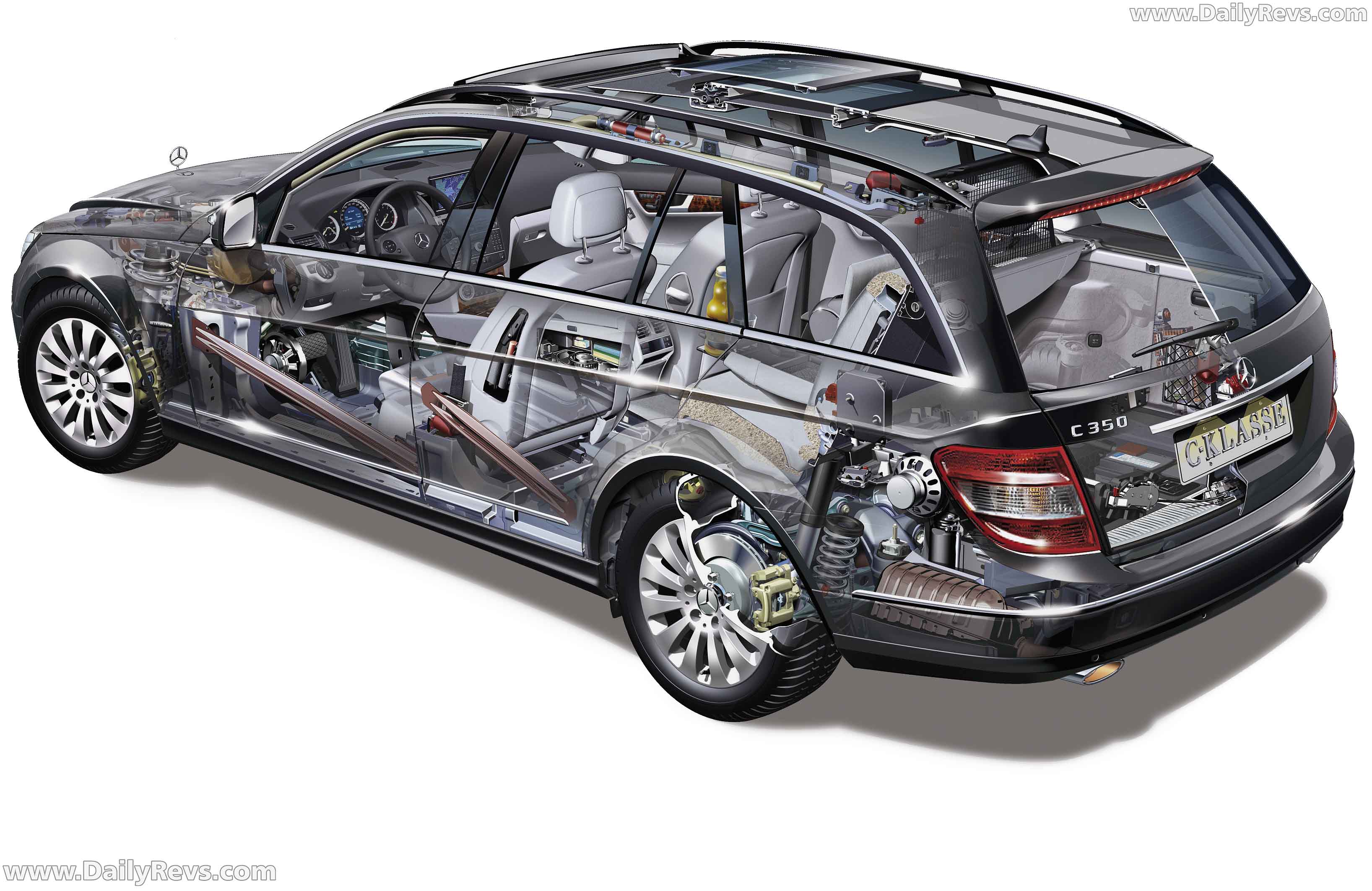 Image for 2008 Mercedes-Benz C63 AMG Estate - Exteriors, Interiors and Details