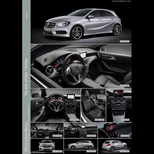 Image for 2013 Mercedes-Benz A-Class - Exteriors, Interiors and Details