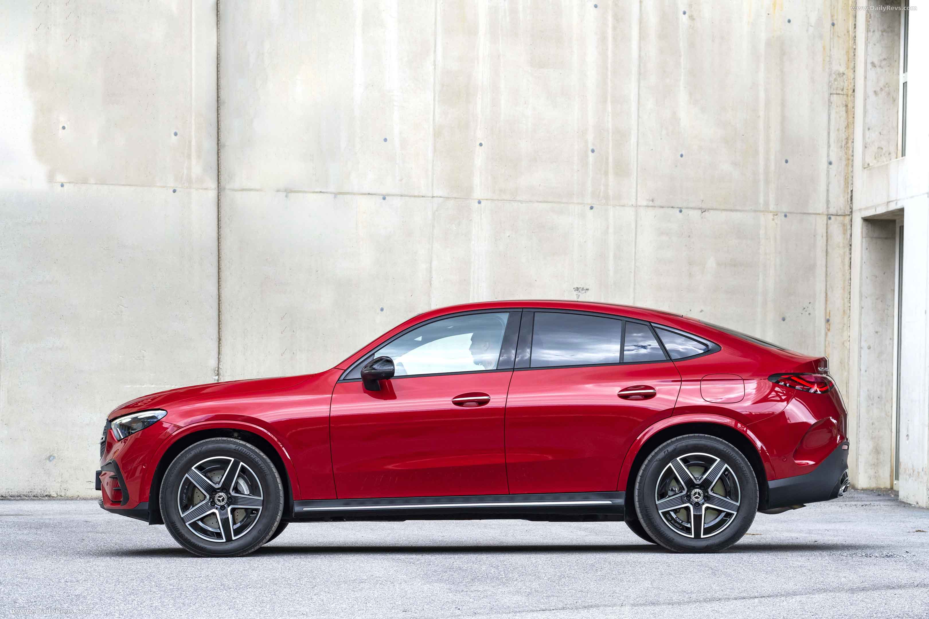 Image for 2024 Mercedes-Benz GLC Coupe Patagonia Red C254 - Exteriors, Interiors and Details