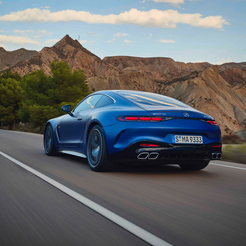 2024 MercedesBenz AMG GT 63 Coupe Spectral Blue Stunning HD Photos