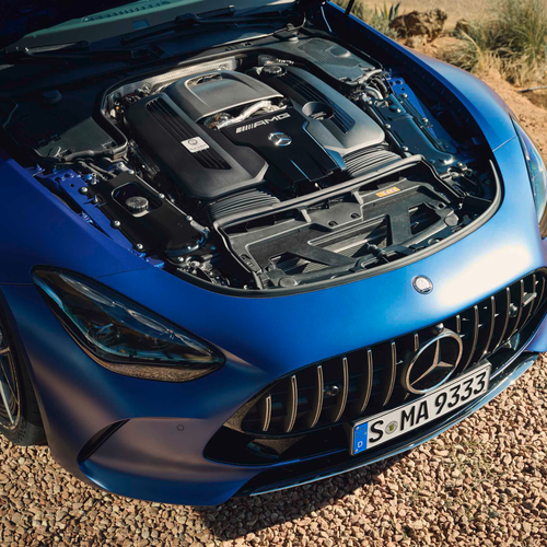2024 MercedesBenz AMG GT 63 Coupe Spectral Blue Stunning HD Photos