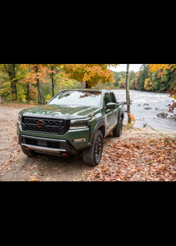 Image for 2022 Nissan Frontier Tactical Green Metallic - Exteriors, Interiors and Details