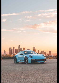 Image for 2024 Porsche 911 Carrera T Gulfblue - Exteriors, Interiors and Details