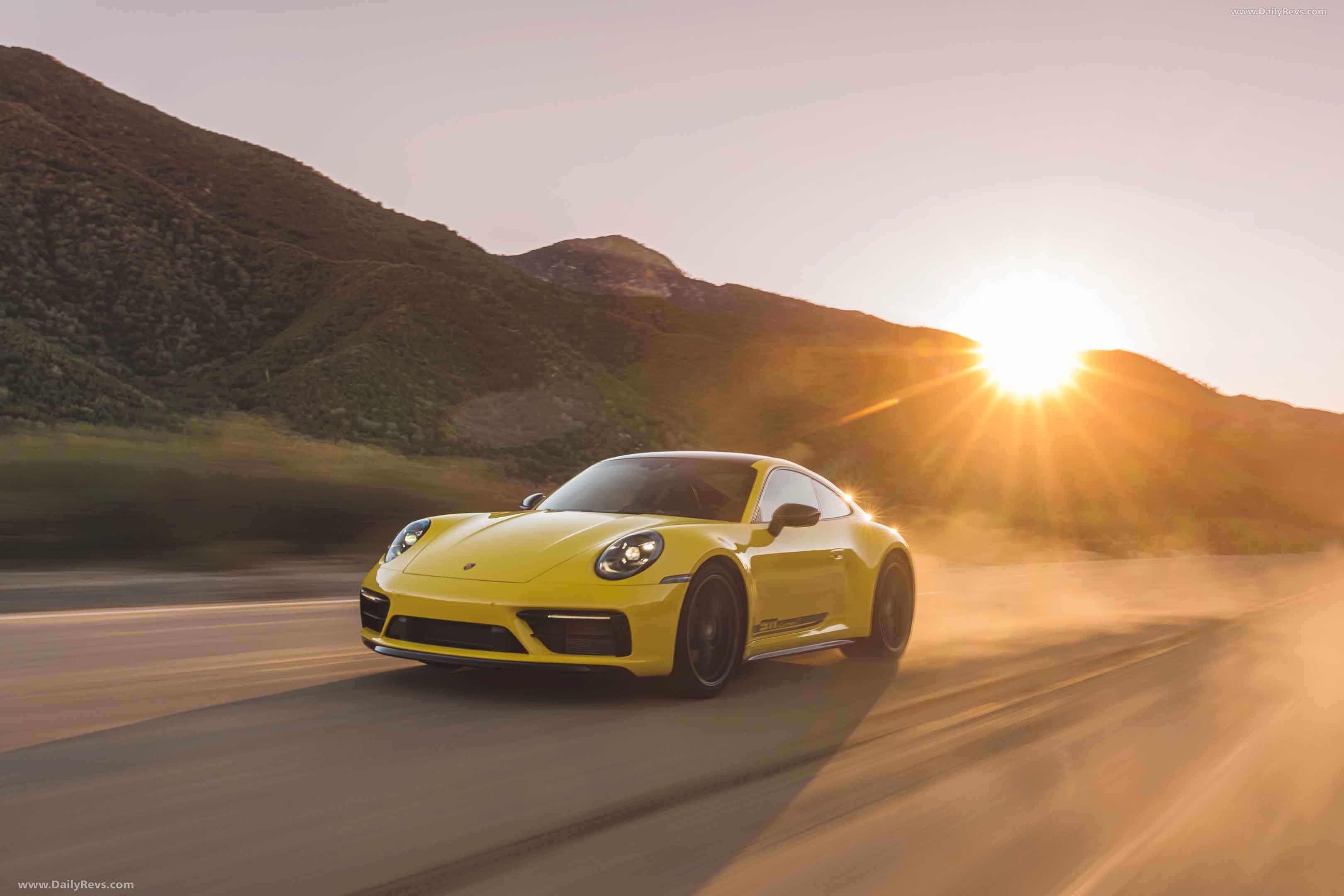 Image for 2024 Porsche 911 Carrera T Racing Yellow - Exteriors, Interiors and Details