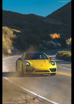 Image for 2024 Porsche 911 Carrera T Racing Yellow - Exteriors, Interiors and Details