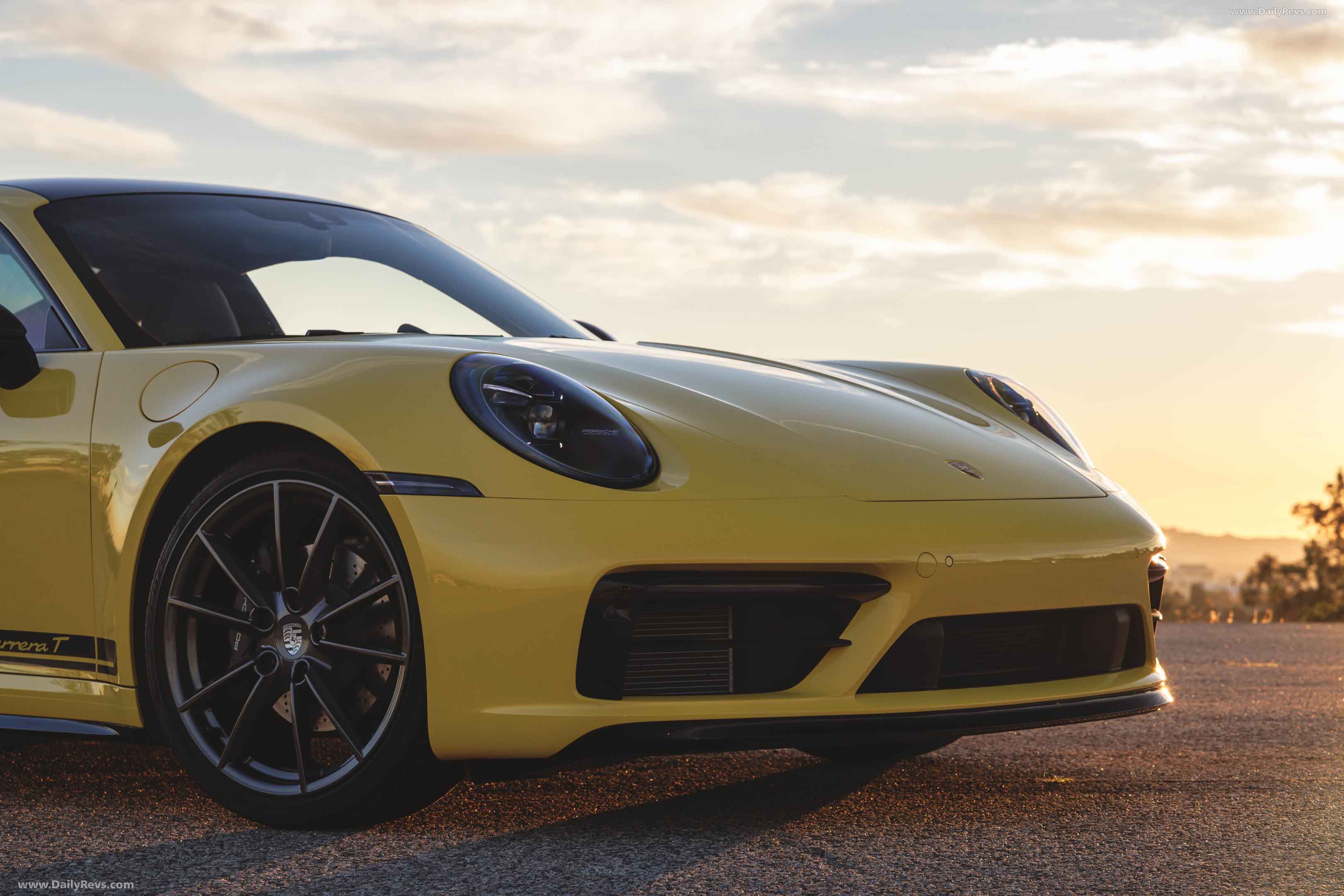 Image for 2024 Porsche 911 Carrera T Racing Yellow - Exteriors, Interiors and Details