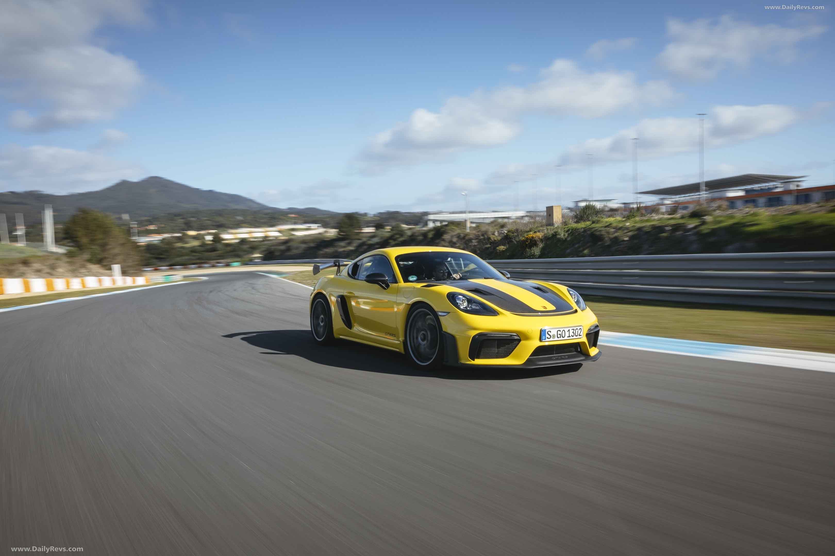 Image for 2022 Porsche 718 Cayman GT4 RS Racing Yellow - Exteriors, Interiors and Details