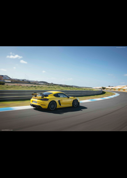 Image for 2022 Porsche 718 Cayman GT4 RS Racing Yellow - Exteriors, Interiors and Details