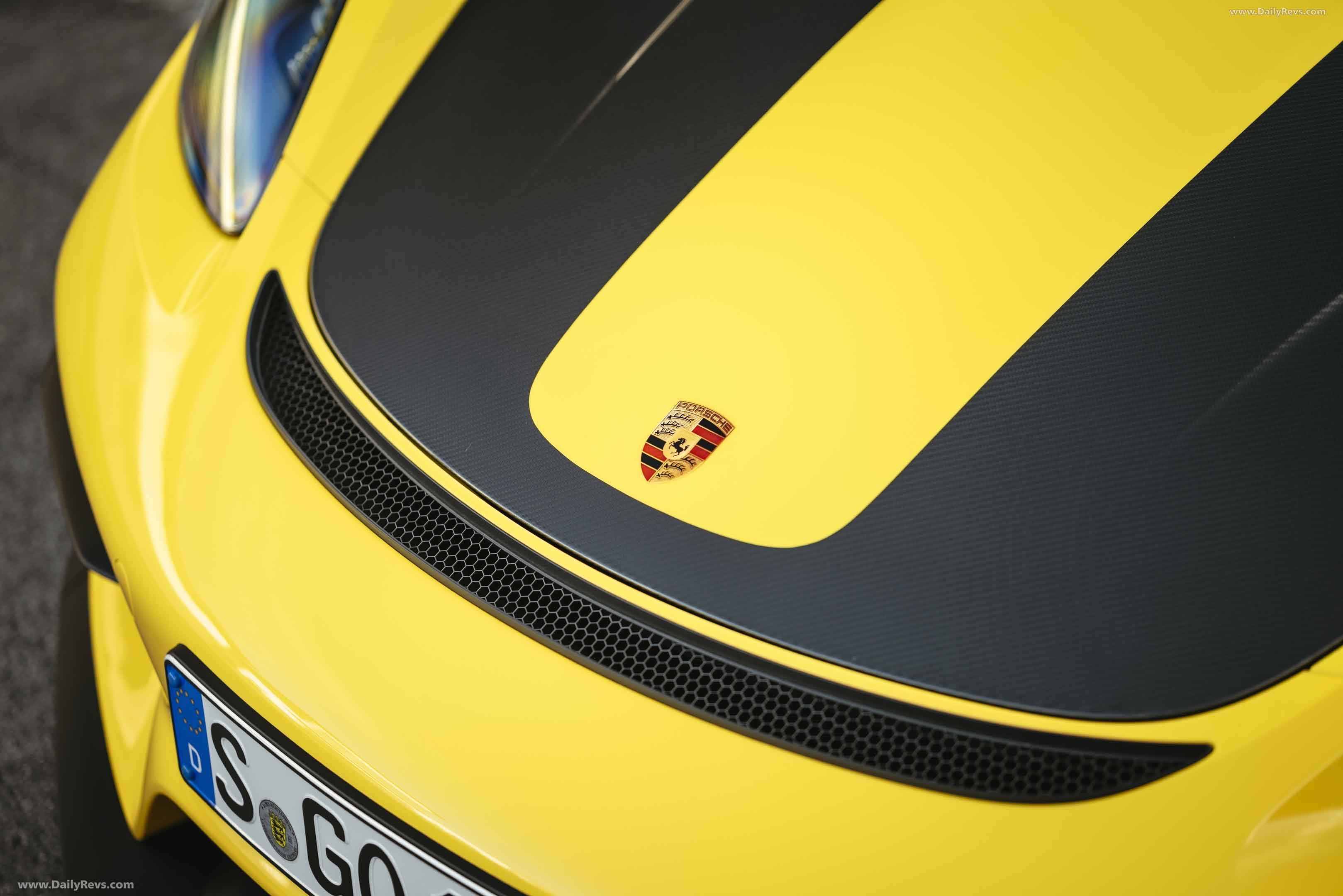 Image for 2022 Porsche 718 Cayman GT4 RS Racing Yellow - Exteriors, Interiors and Details