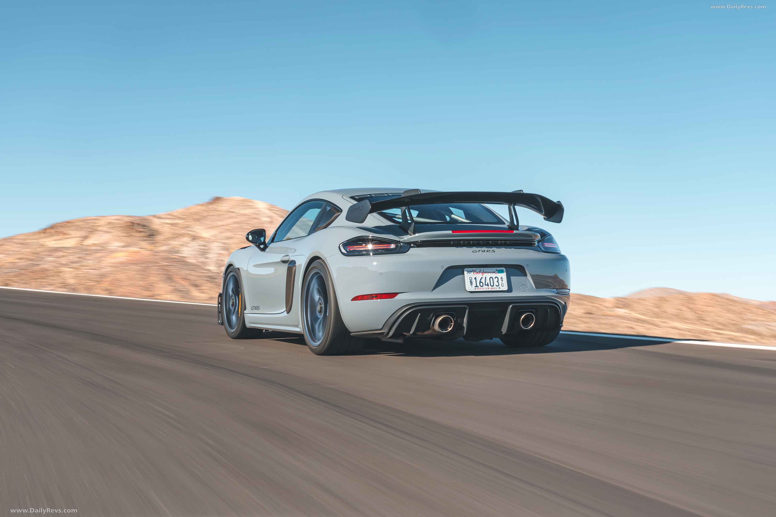 Image for 2022 Porsche 718 Cayman GT4 RS Arctic Grey - Exteriors, Interiors and Details