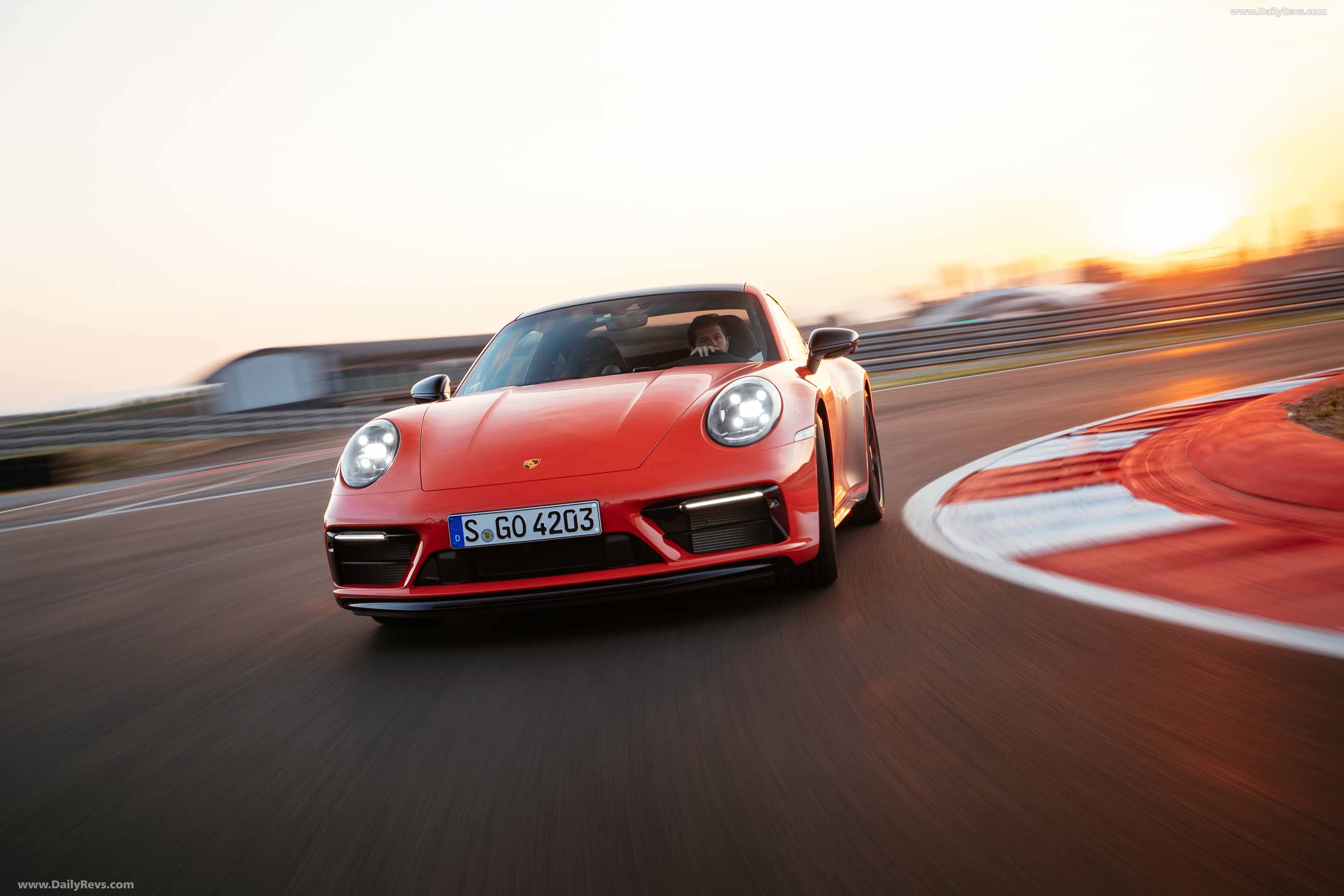 Image for 2022 Porsche 911 Carrera 4 GTS Lava Orange - Exteriors, Interiors and Details