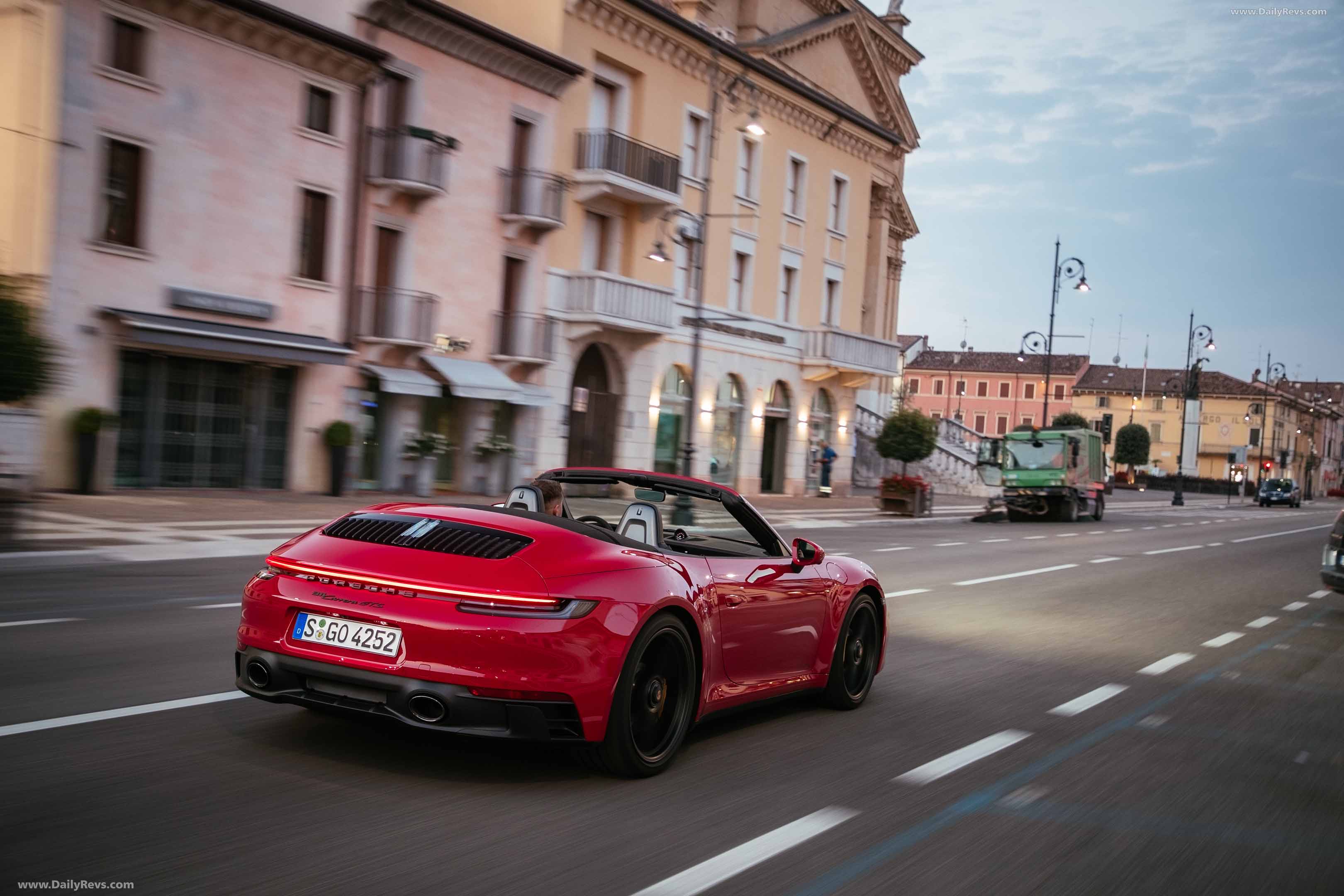 Image for 2022 Porsche 911 Carrera GTS Cabriolet Carmine Red - Exteriors, Interiors and Details