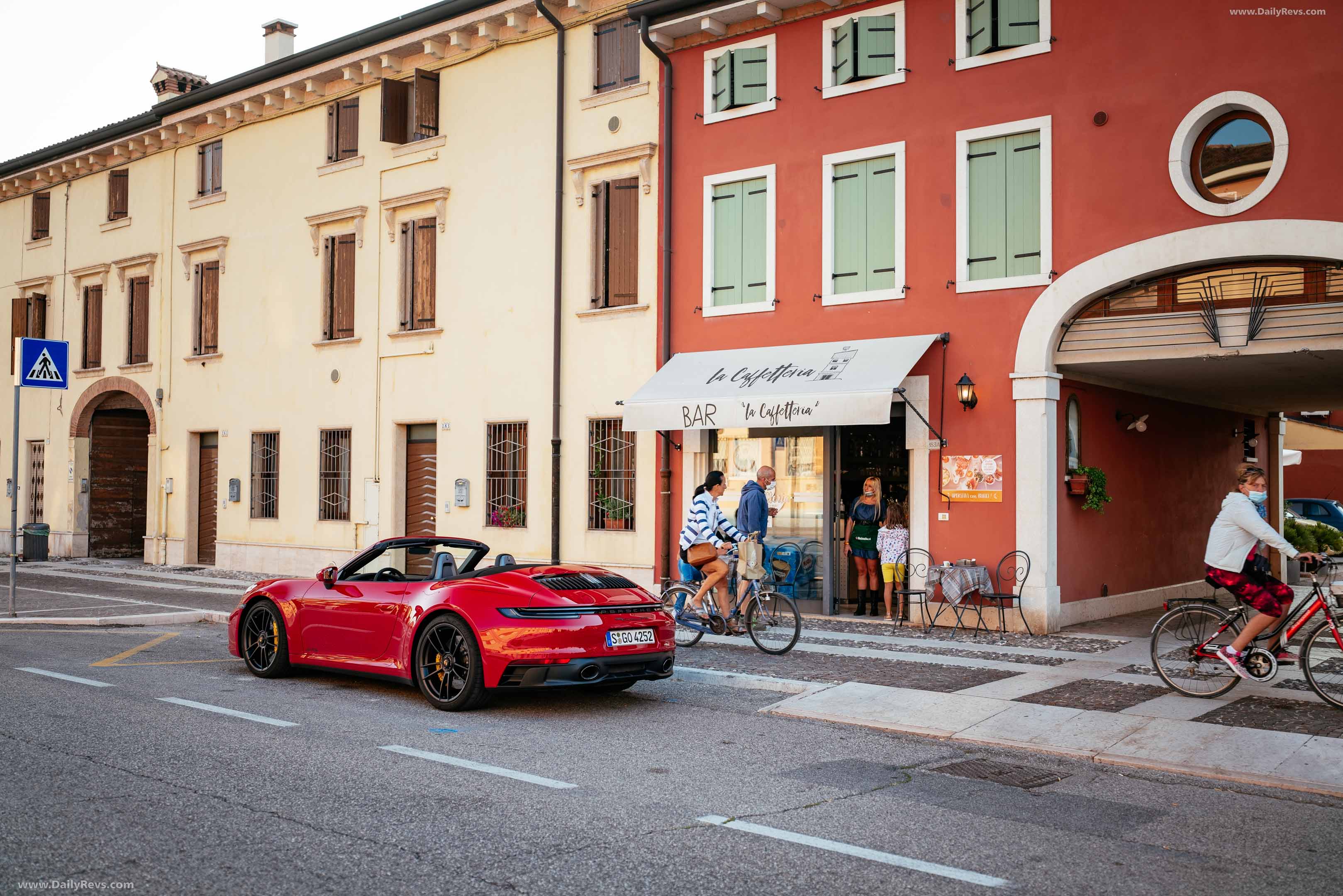 Image for 2022 Porsche 911 Carrera GTS Cabriolet Carmine Red - Exteriors, Interiors and Details