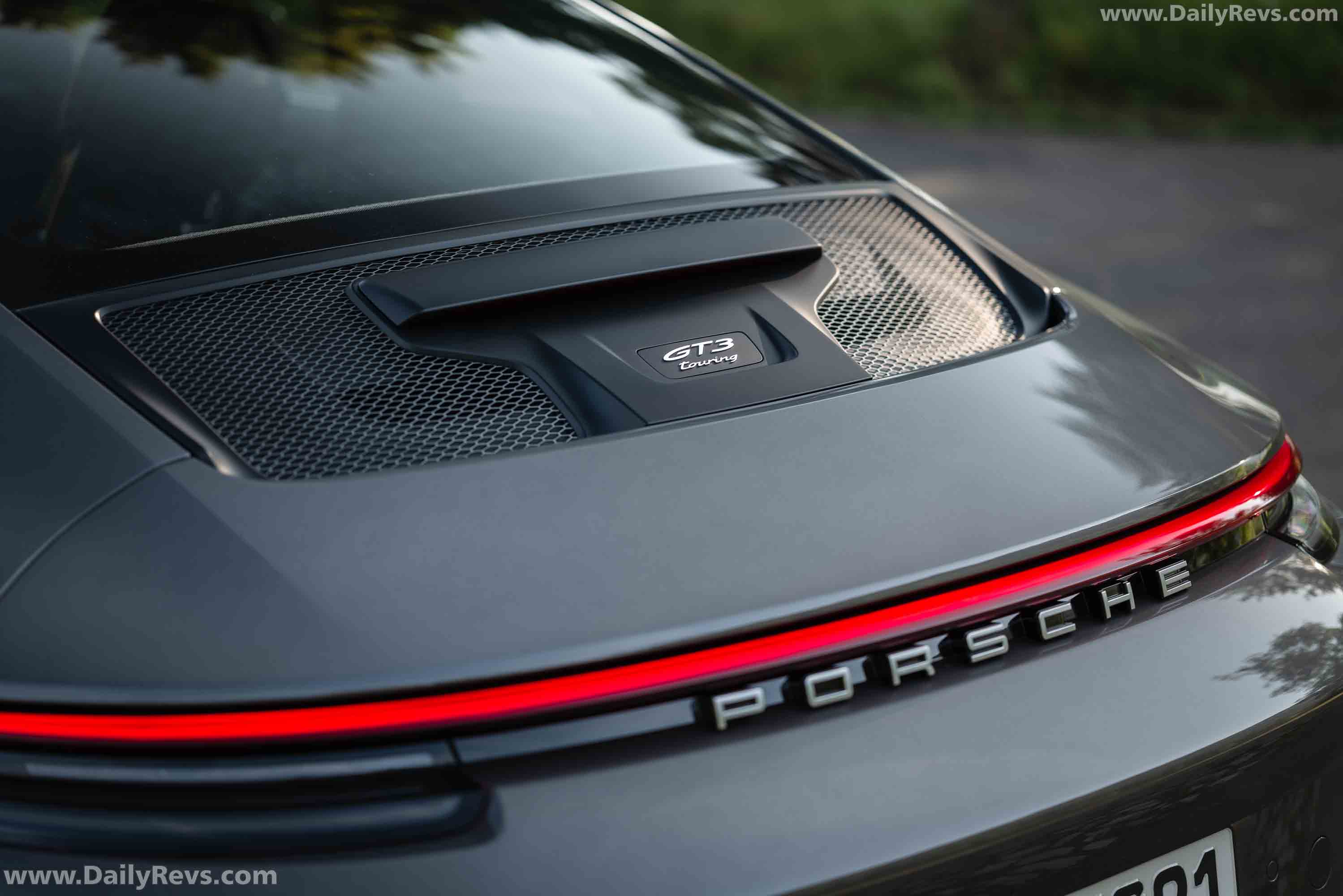 Image for 2022 Porsche 911 GT3 Touring Agate Grey Metallic - Exteriors, Interiors and Details