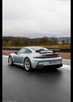 Image for 2022 Porsche 911 GT3 Dolomite Silver Metallic - Exteriors, Interiors and Details