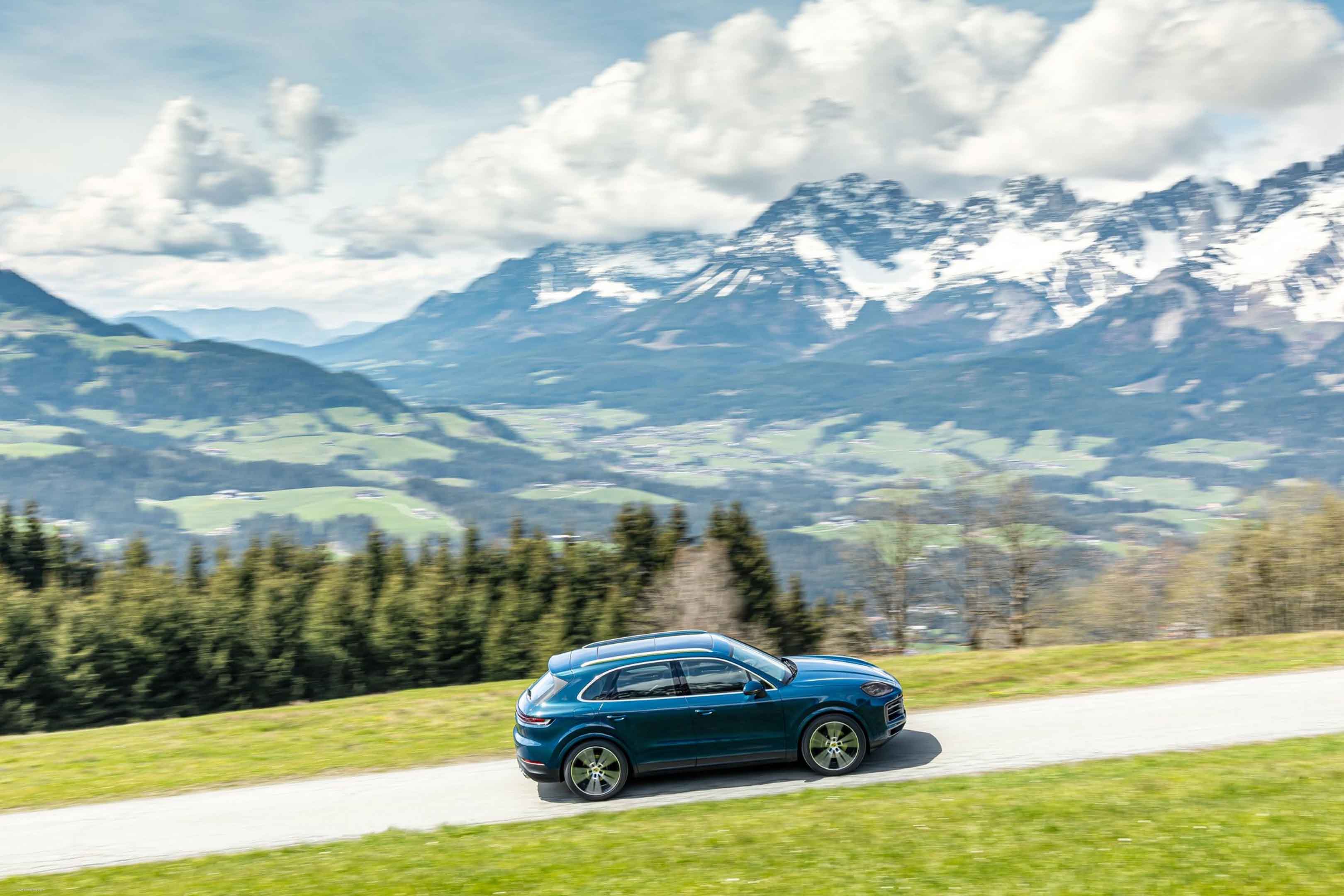 2024 Porsche Cayenne Montego Blue Metallic Stunning HD Photos, Videos