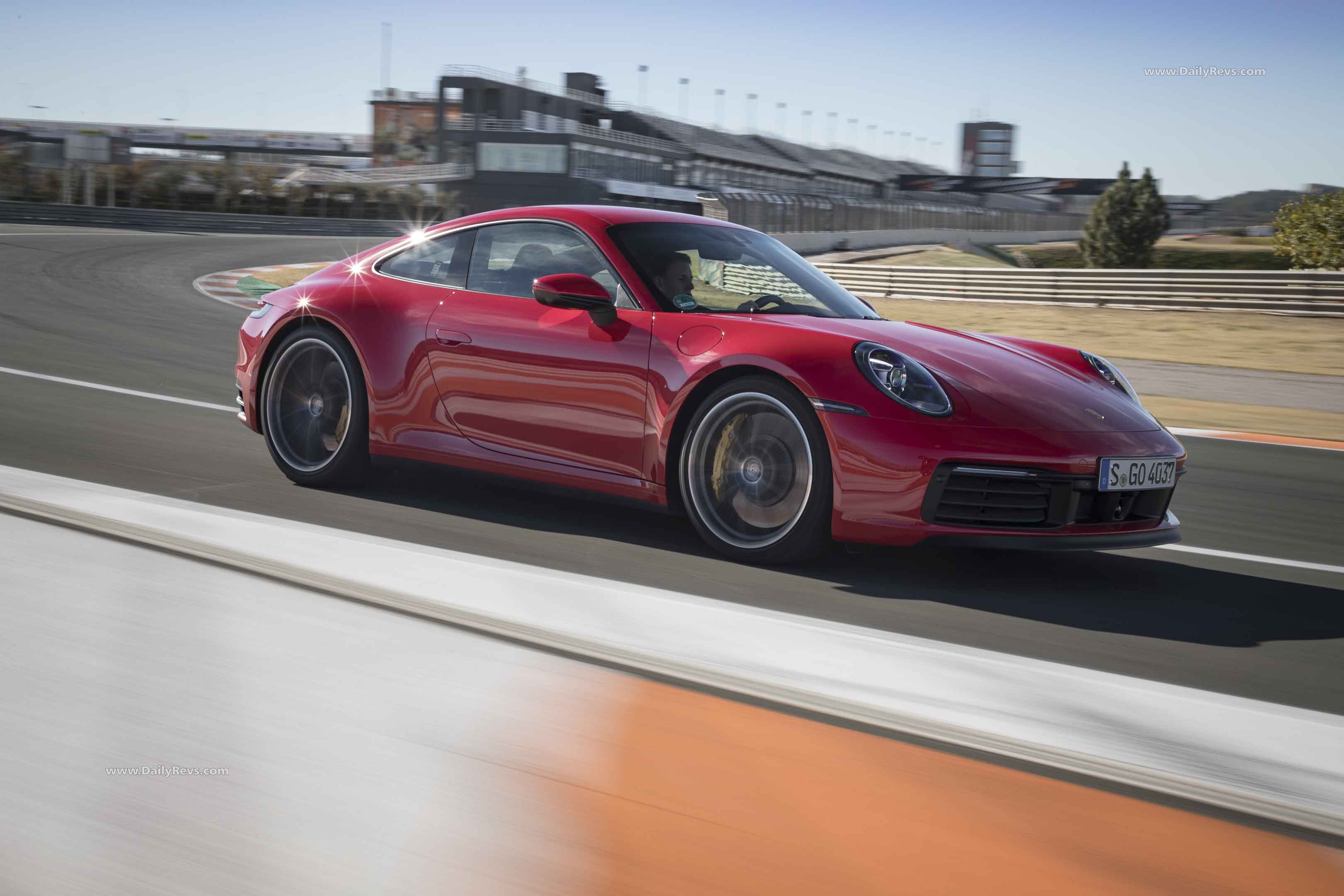 Image for 2019 Porsche 911 Carrera 4S Guards Red - Exteriors, Interiors and Details