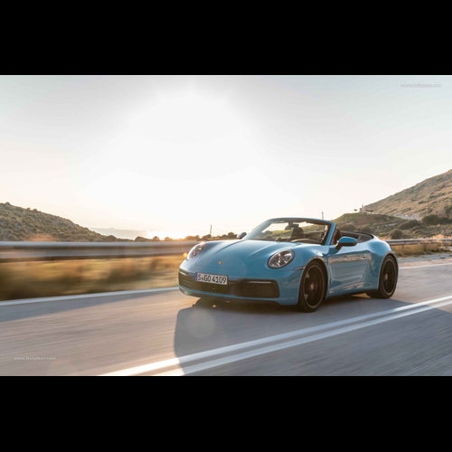 Image for 2019 Porsche 911 Carrera S Cabriolet Miami Blue - Exteriors, Interiors and Details