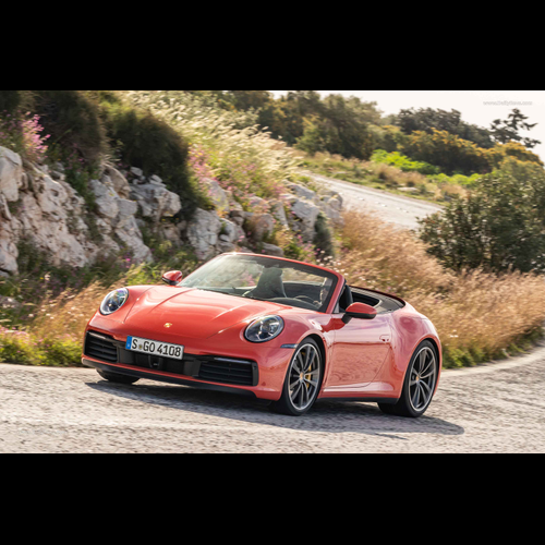 Image for 2019 Porsche 911 Carrera S Cabriolet Lava Orange - Exteriors, Interiors and Details