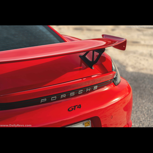 Image for 2020 Porsche 718 Cayman GT4 Guards Red - Exteriors, Interiors and Details