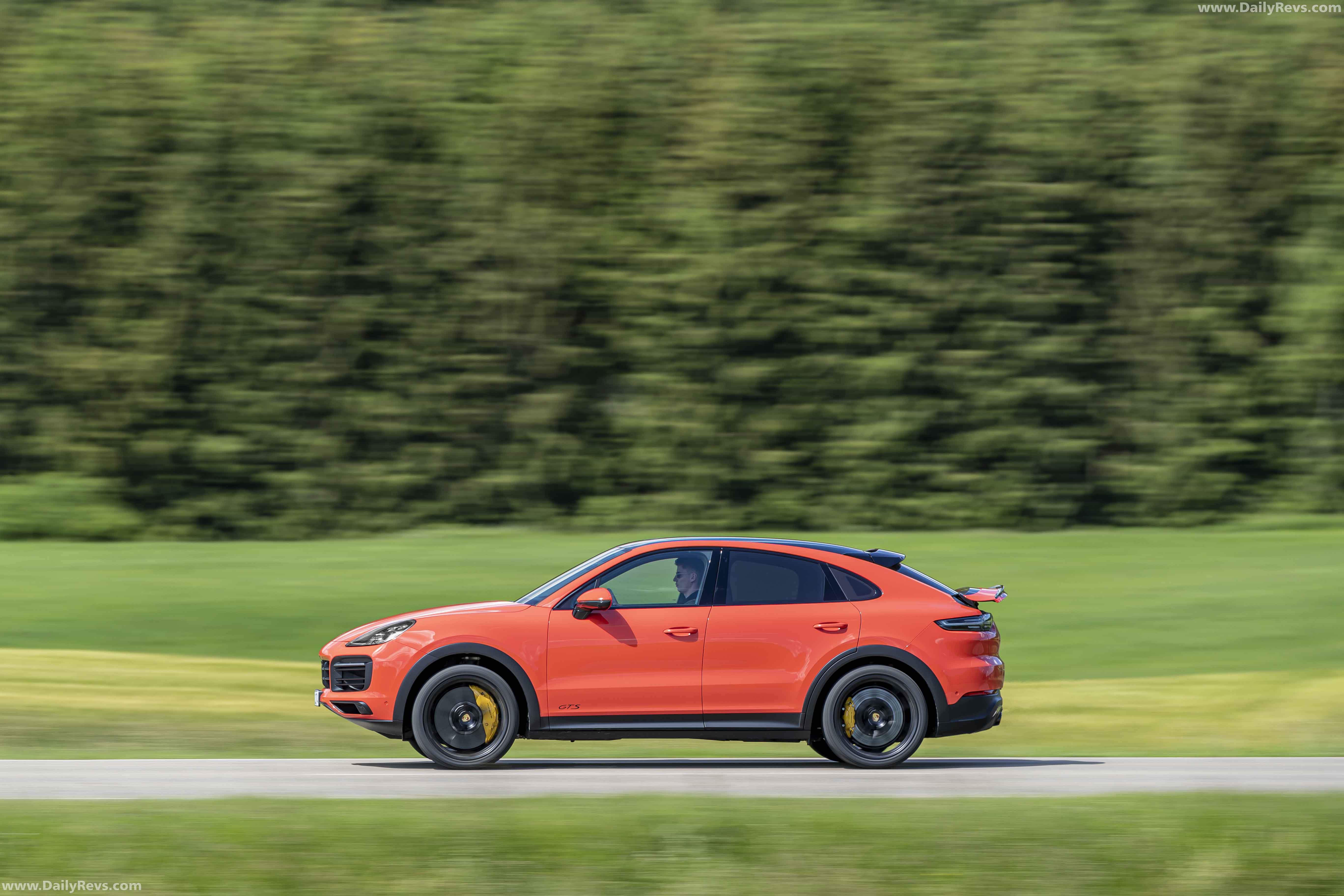 Image for 2020 Porsche Cayenne GTS Coupe Lava Orange - Exteriors, Interiors and Details