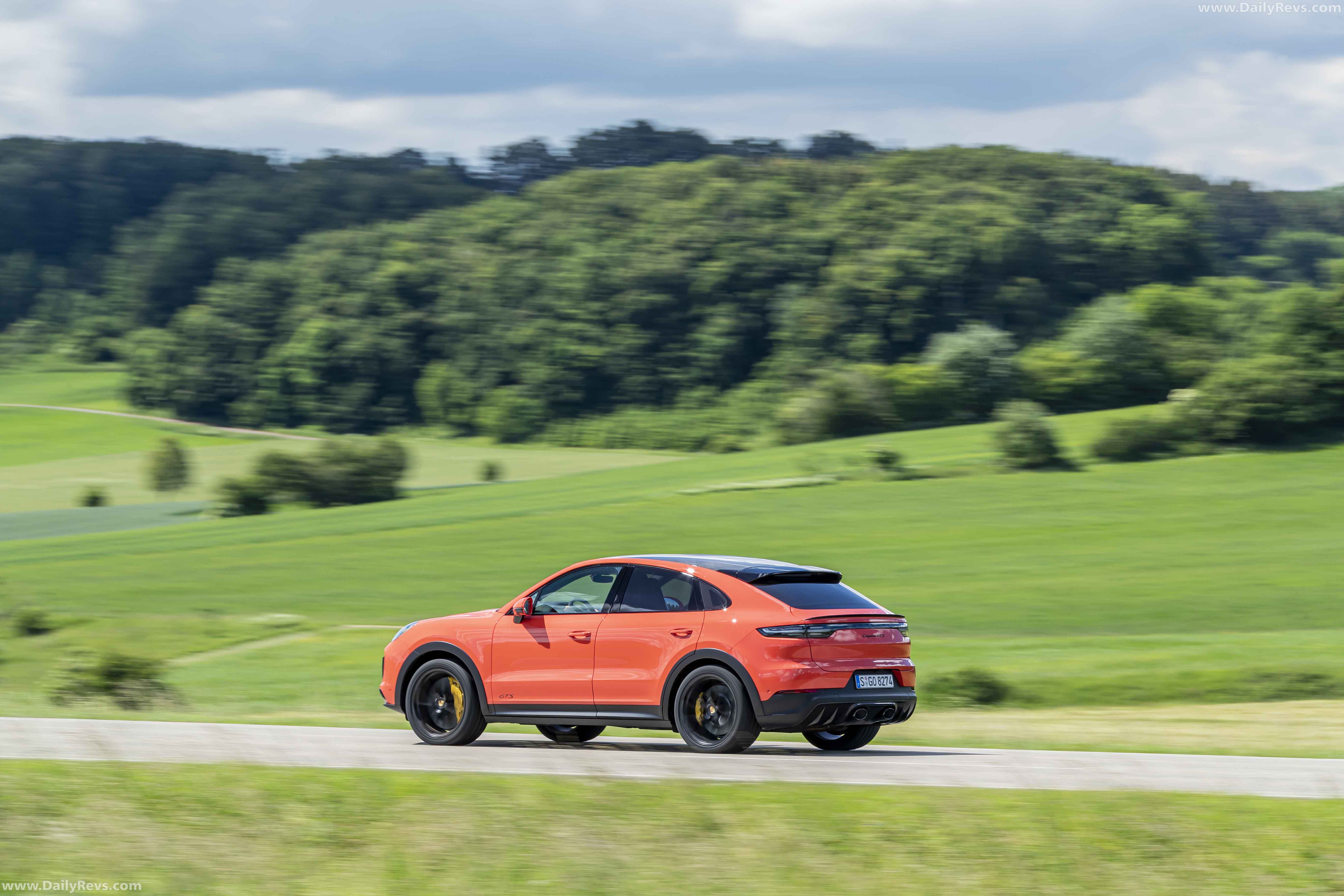 Image for 2020 Porsche Cayenne GTS Coupe Lava Orange - Exteriors, Interiors and Details