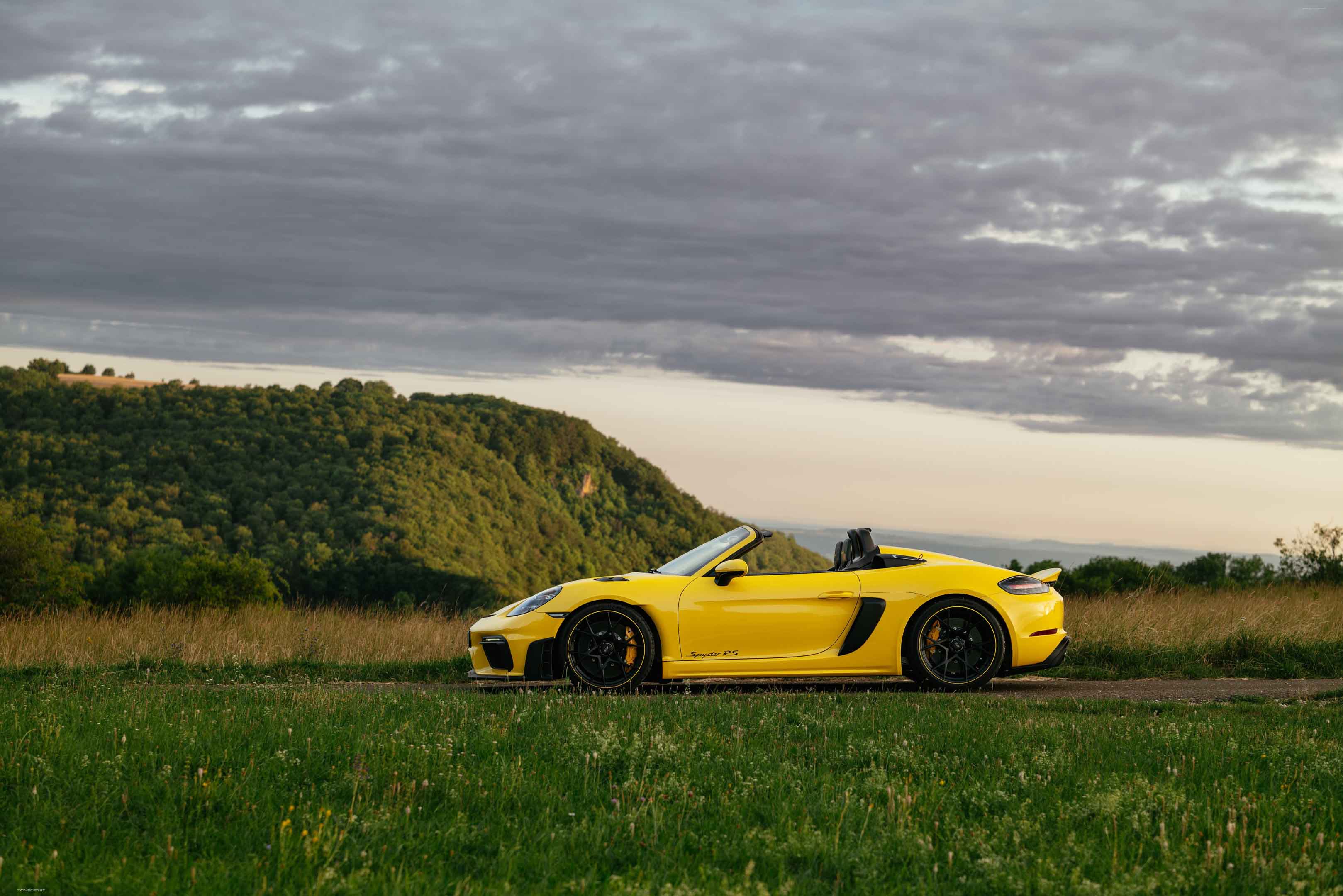 Image for 2024 Porsche 718 Spyder RS Racing Yellow - Exteriors, Interiors and Details