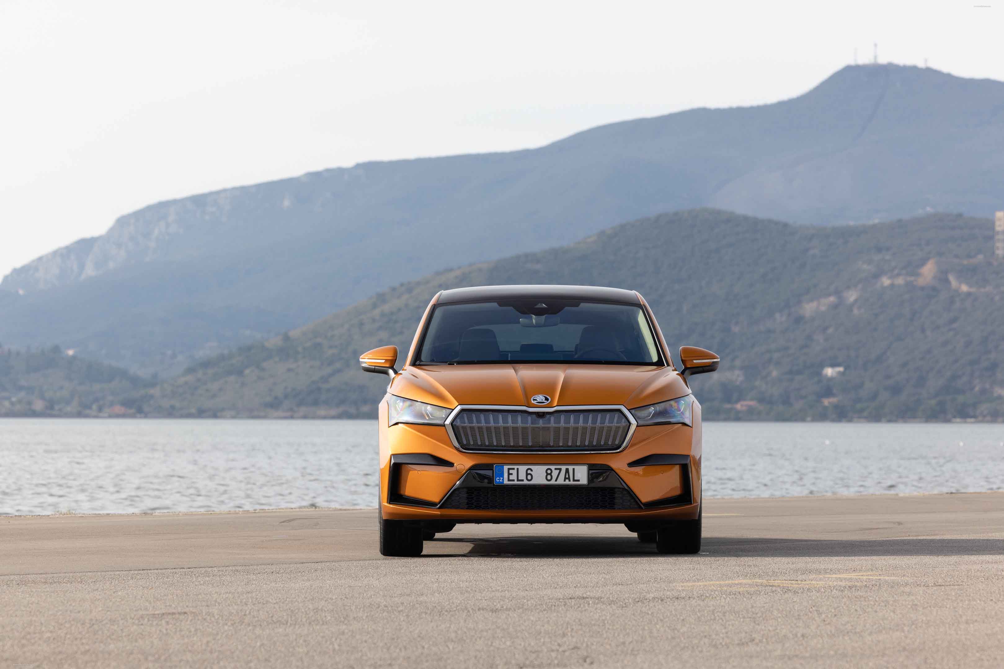 Image for 2022 Skoda Enyaq Coupe iV Pheonix Orange - Exteriors, Interiors and Details