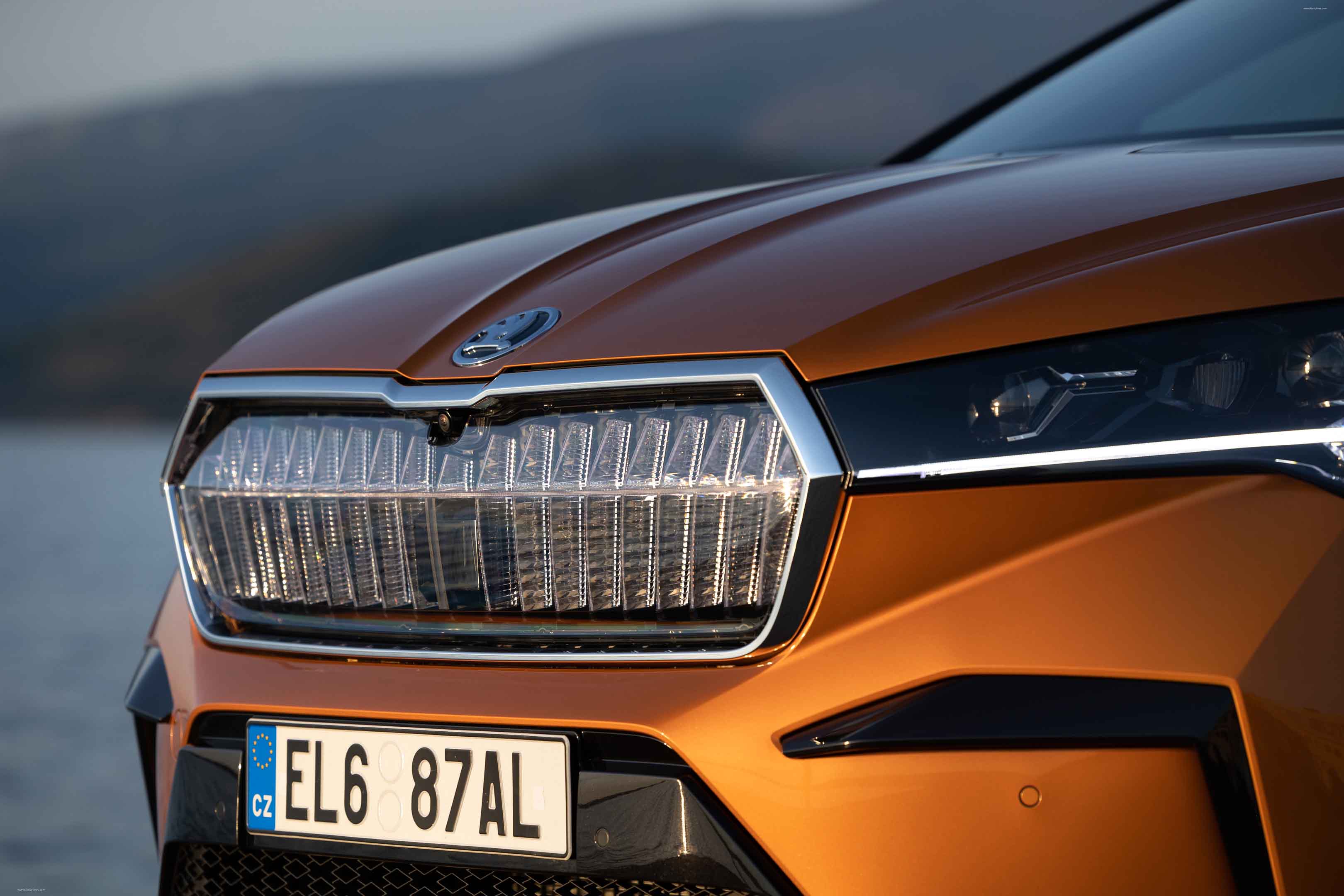 Image for 2022 Skoda Enyaq Coupe iV Pheonix Orange - Exteriors, Interiors and Details