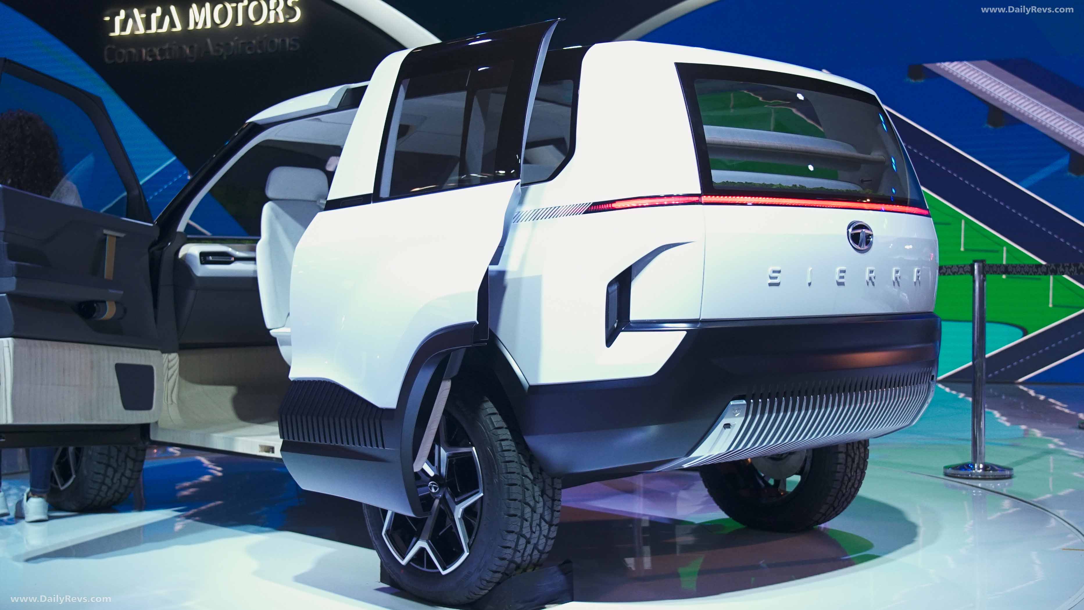 Image for 2020 Tata Motors Sierra EV Concept - Exteriors, Interiors and Details